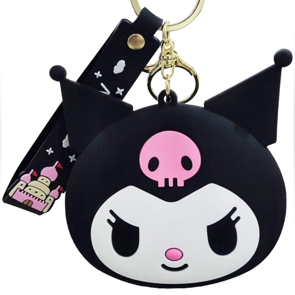 Kuromi Coin Pouch Keychain